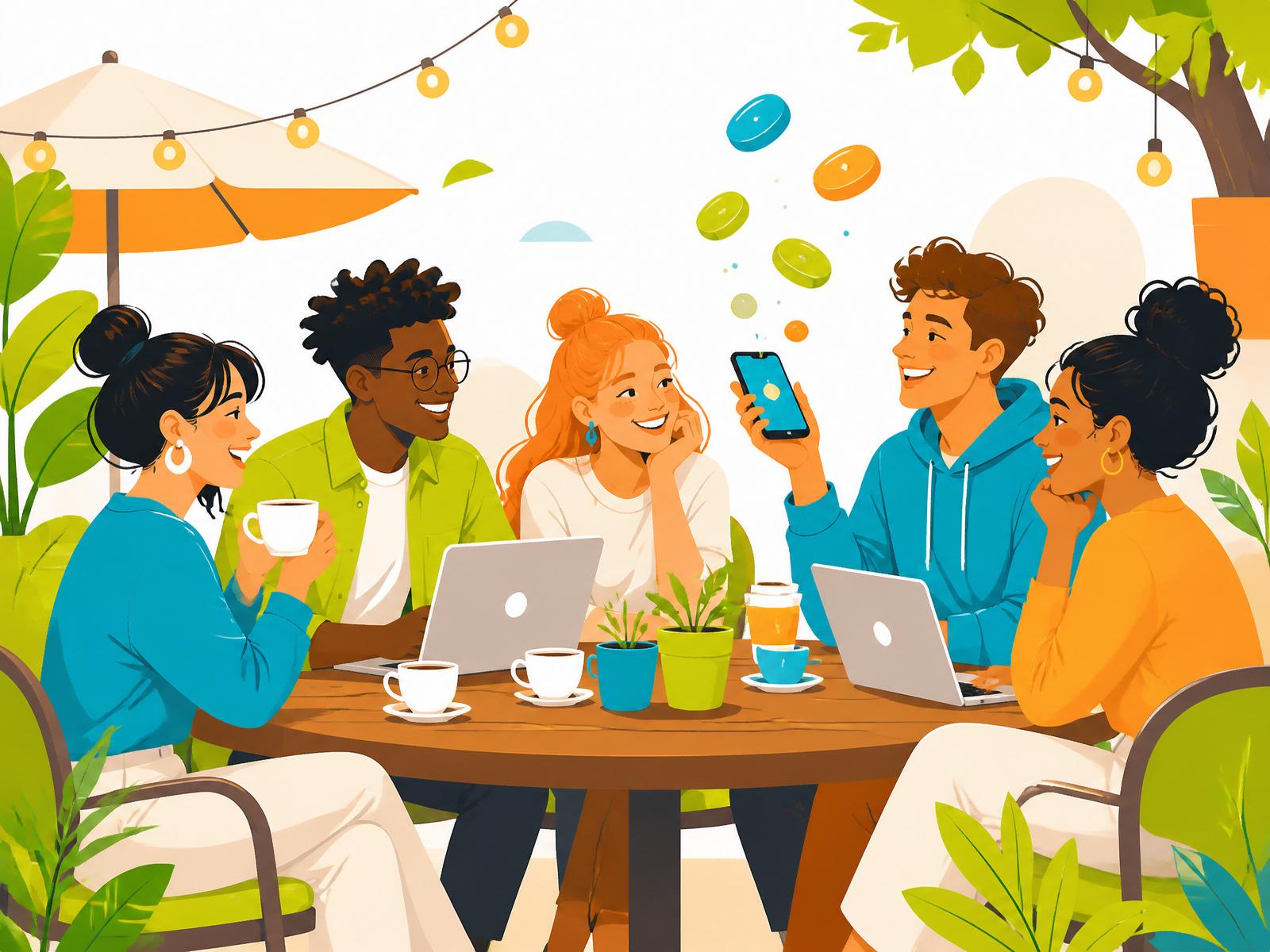 Members earning NOM Credits through real participation in experiences